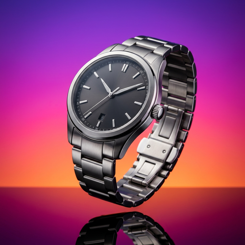 Kinetic Steel Watch